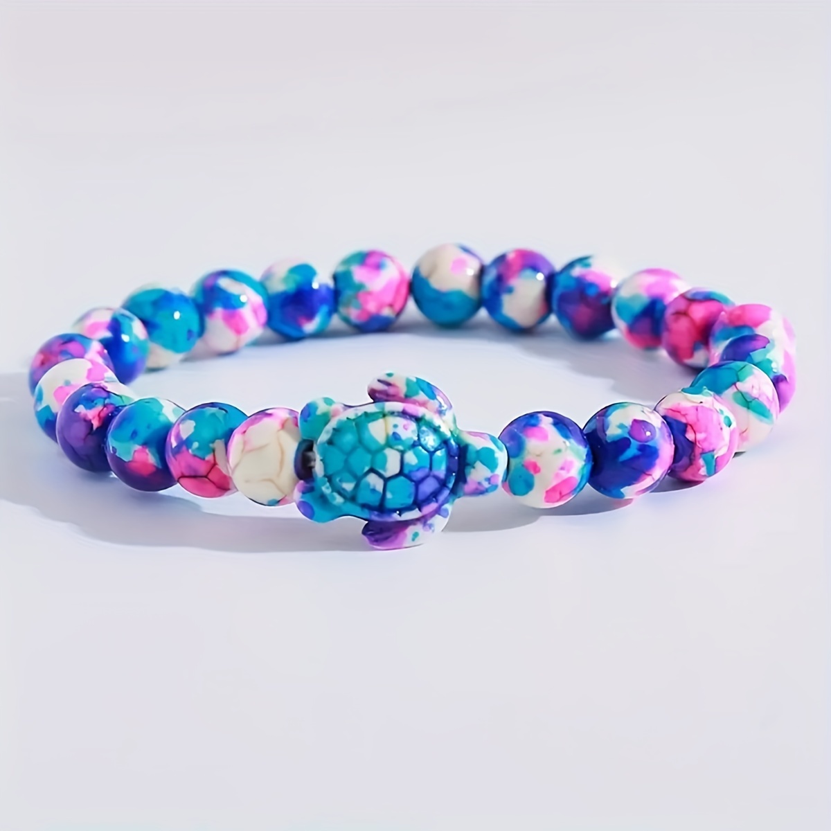 Boho Turtle Charm Bracelet for Everyday Wear or as a Gift